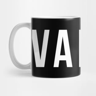 Valid. Mug